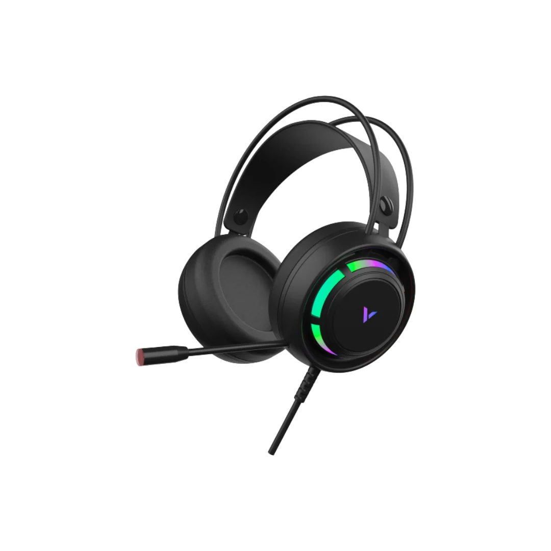 Rapoo V16 RGB Optical Mouse + V50S RGB Backlit Keyboard + VH360 RGB Headset + Rapoo Mousepad - Image 3