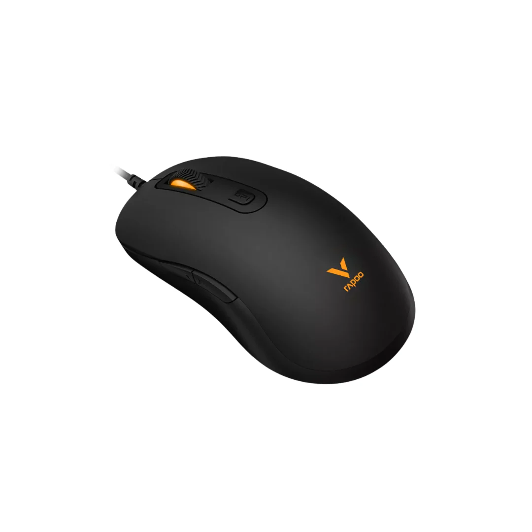 Rapoo V16 RGB Optical Mouse + V50S RGB Backlit Keyboard + VH360 RGB Headset + Rapoo Mousepad - Image 4