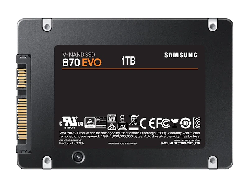 Samsung 870 Evo SSD 1TB SATA MZ-77E1T0BW - Image 5