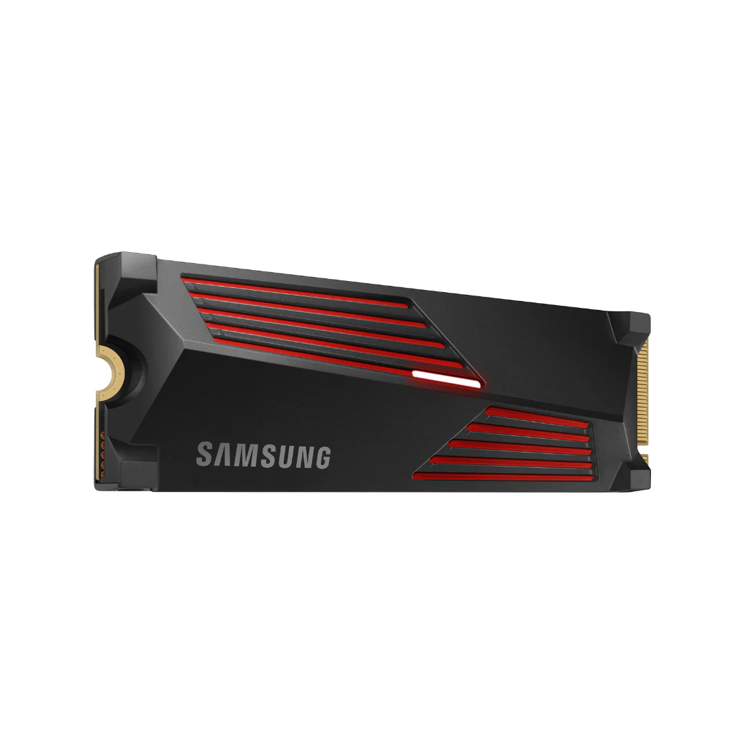 Samsung 990 Pro M.2 4TB NVME PCIE4.0 SSD MZ-V9P4T0BW Heatsink - Image 2