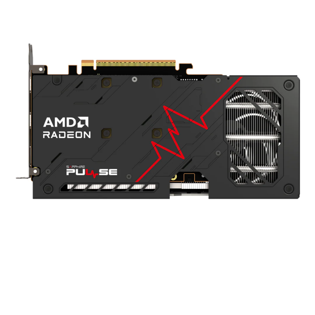 Sapphire PULSE AMD Radeon RX 9060 XT Gaming OC 16GB DUAL HDMI / DP LITE SPR-11350-03-20G Graphics Card - Image 3