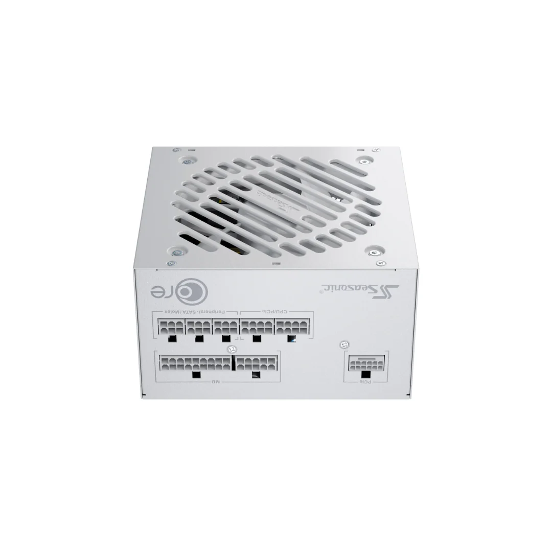 Seasonic Core GX-650 V2 GOLD 650watts WHITE ATX 3.1 & PCIe Gen 5 80+ Full Modular PSU SRP-CGX651 - Image 3