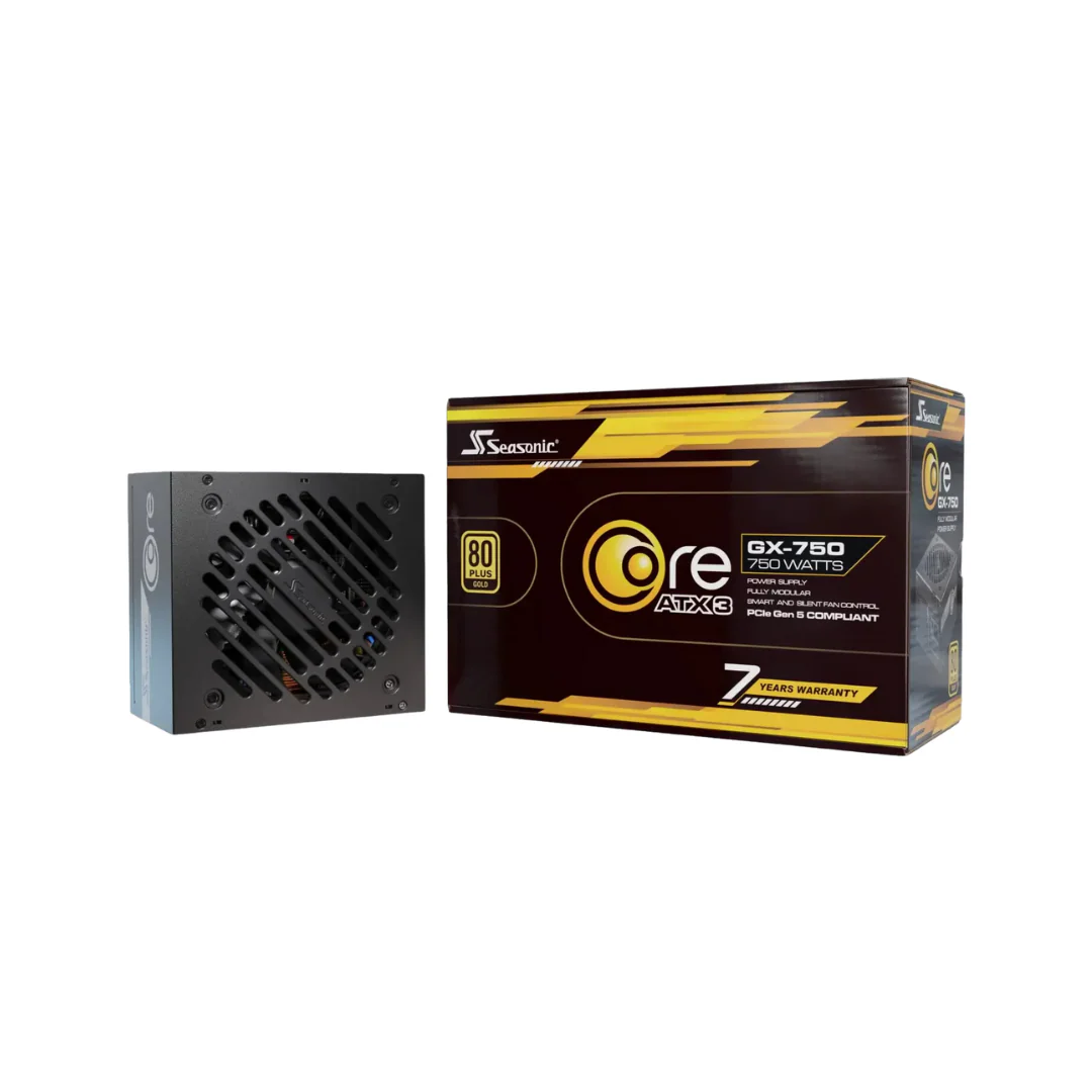 Seasonic Core GX-750 GOLD V2 750W atx3.0 80+ Fully Modular PSU SRP-CGX751-A5A32SF