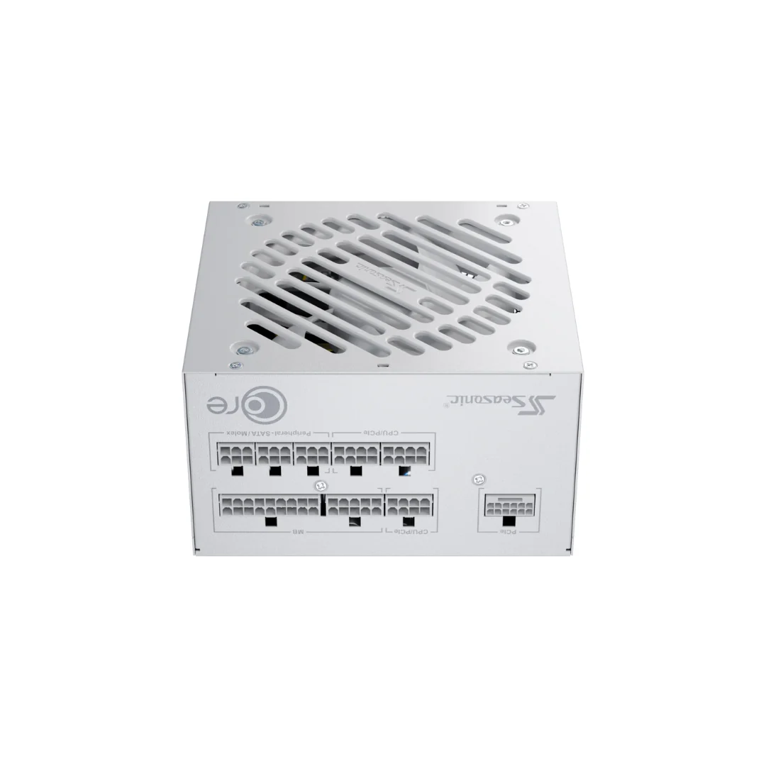 Seasonic Core GX850 GOLD 850watts WHITE ATX 3.1 80+ Full Modular Power Supply SRP-CGX851-A5A32SF WHITE - Image 3