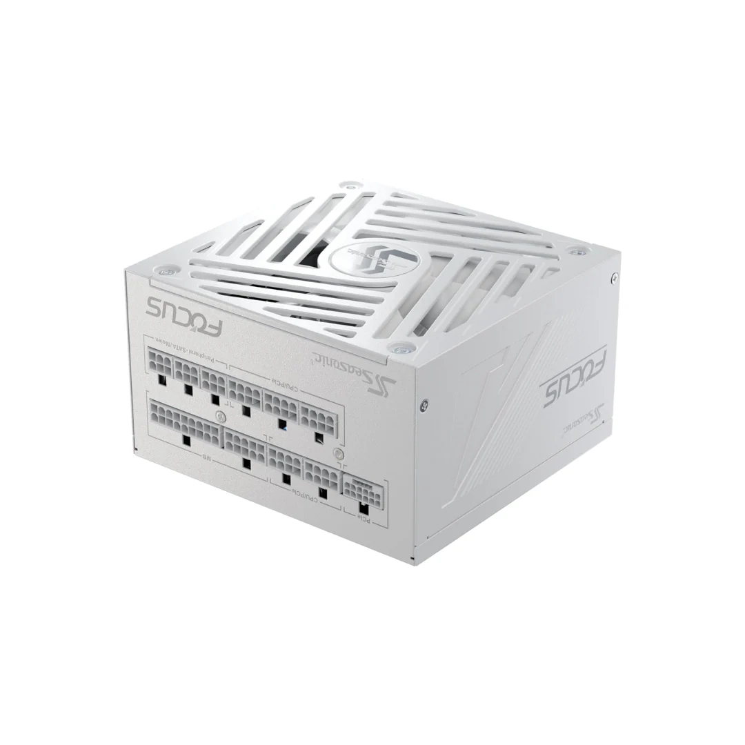 Seasonic Focus GX-1000 White 80+ Gold Full Modular ATX3.1 PCIe5.1 SRP-FGX102-A5A32SF WHITE - Image 2