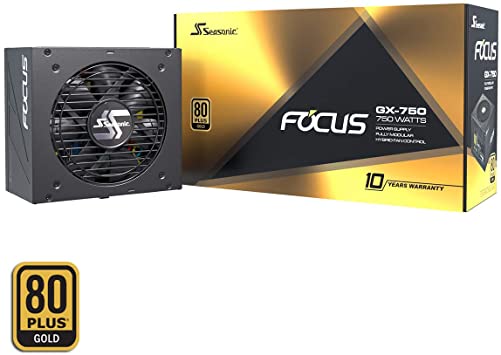 Seasonic Focus GX-750 GOLD 750W ATX2.4 80+ Full Modular PSU SSR-750FX