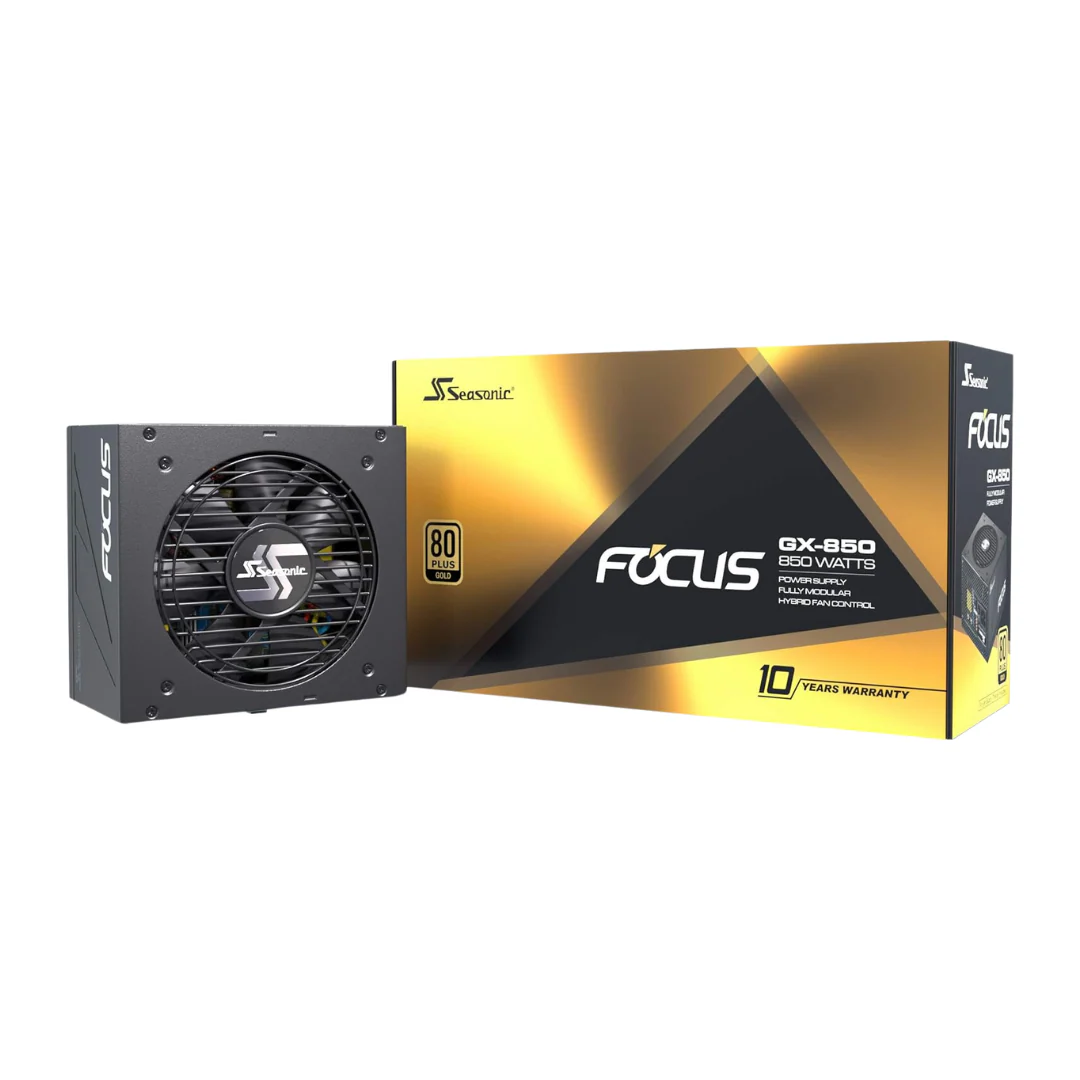 Seasonic Focus GX-850 Gold 850W ATX2.4 80+ Full Modular SSR-850FX Power Supply