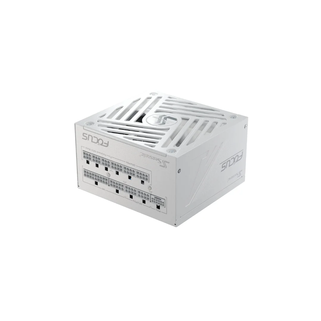 Seasonic Focus GX-850 Gold V4 850W ATX3.0 White 80+ Full Modular SRP-FGX851-A5A32SF WHITE Power Supply - Image 2