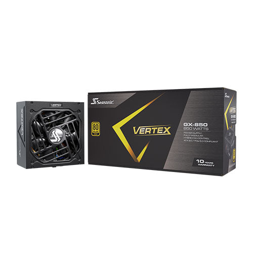 Seasonic Vertex GX-850 GOLD 850watts Full Modular ATX3.0 PCIE5 Power Supply