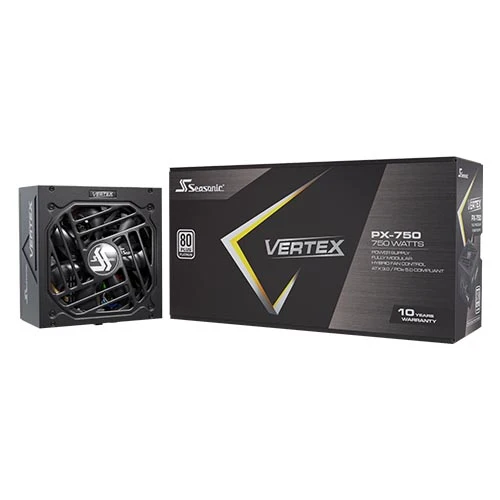 Seasonic Vertex PX-750 Platinum 750watts 80+ Full Modular ATX 3.0 and PCIe 5.0 PSU