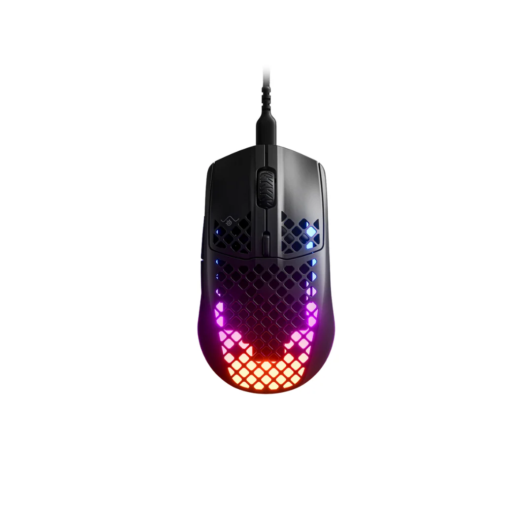 Steelseries Aerox 3 Wired 2022 Lightweight Black Gaming Mouse 62611 ( No Box )