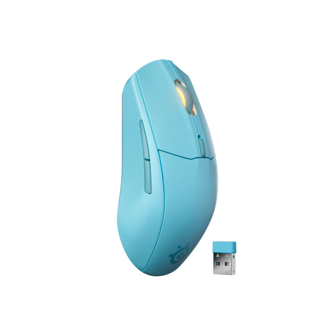 SteelSeries Rival 3 Gen 2 18K DPI Optical Sensor Lightweight Comfortable Wireless Gaming Mouse ( Aqua 62526 | Lavender 62525 ) - Image 2