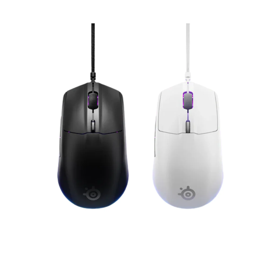 SteelSeries Rival 3 Gen 2 8,500 DPI 3 Zone RGB Lightweight Wired Gaming Mouse ( Black 62515 | White 62516 ) - Image 3