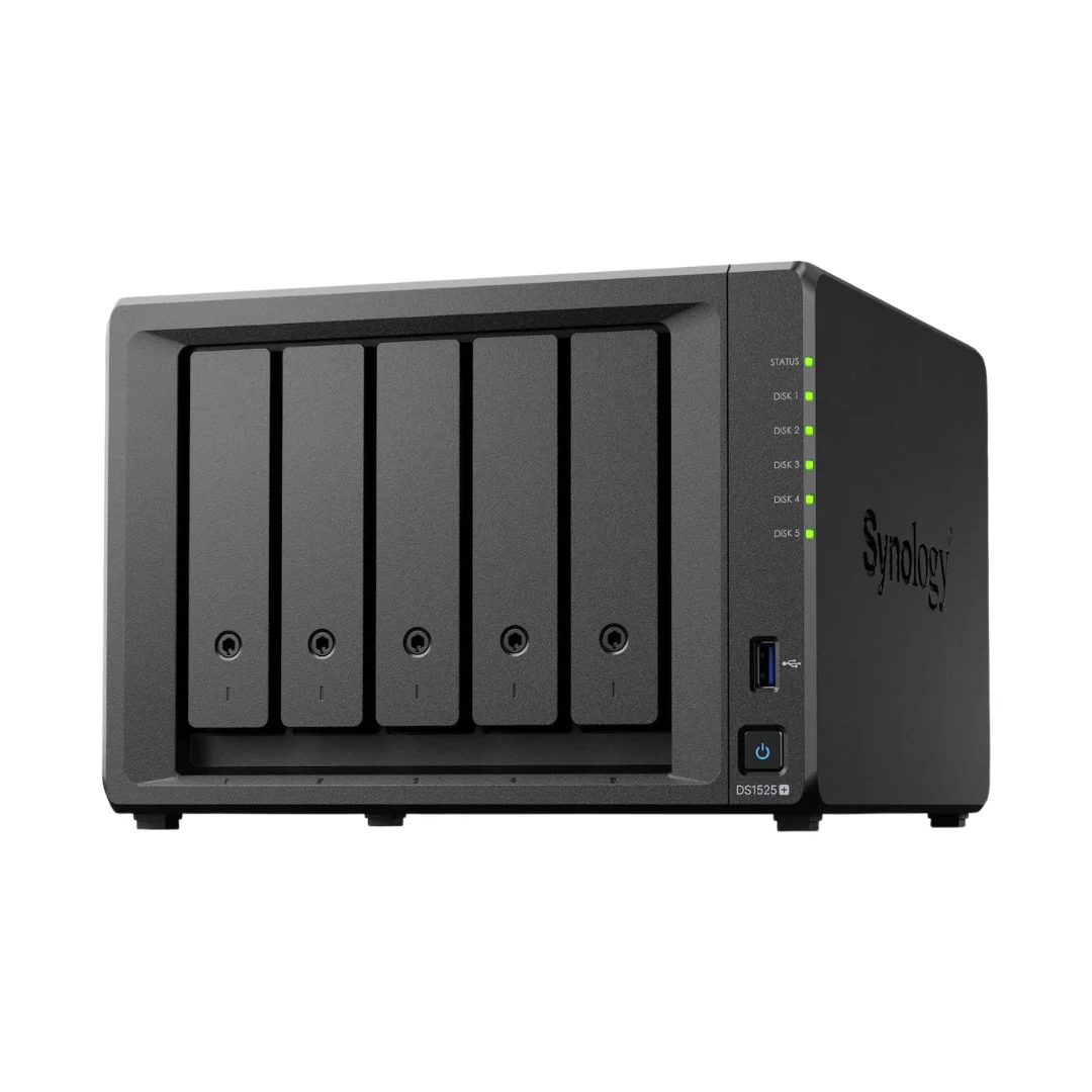 Synology DS1525+ Diskless System 5-Bay Dualcore 8G NAS DiskStation