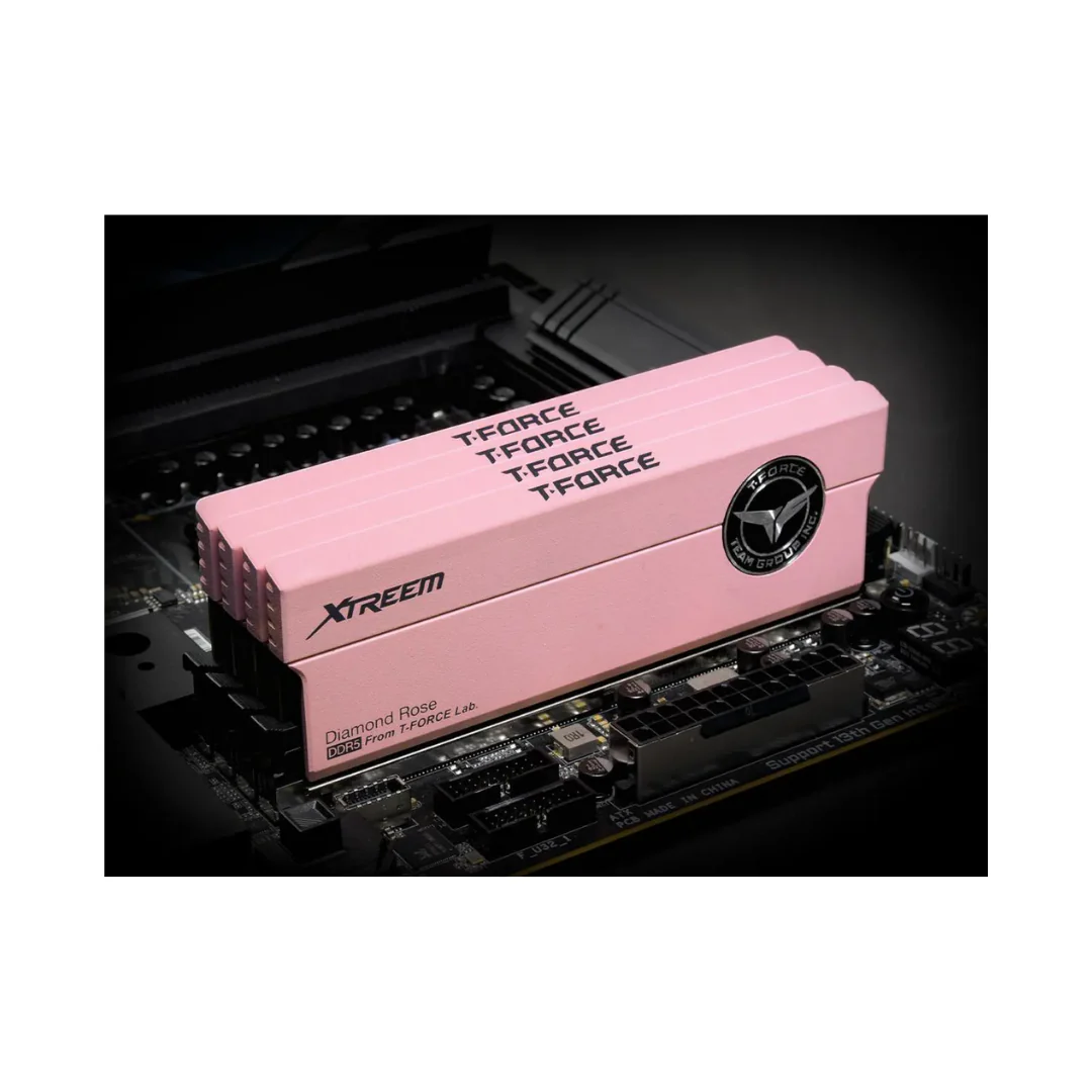 T-Force Delta 32G Dual Pink DDR5 7200MTs CL34 FFPD532G7200HC34ADC01 Desktop Memory - Image 3