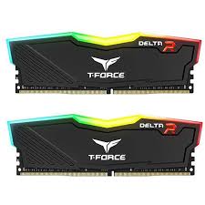 T-Force Delta RGB 16GB 8GBx2 DDR4 3600MHz CL18 ( Black - TF3D416G3600HC18JDC01 | White - TF4D416G3600HC18JDC01 )
