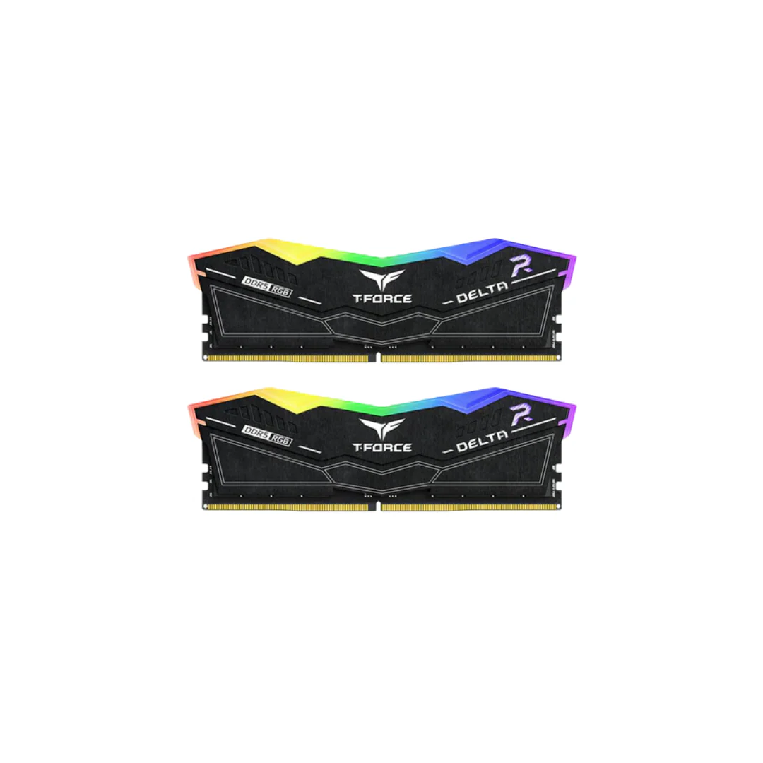 T-Force Delta RGB 16GB Black DDR5 5600MT/s Desktop Memory FF3D516G5600HC40BDC01