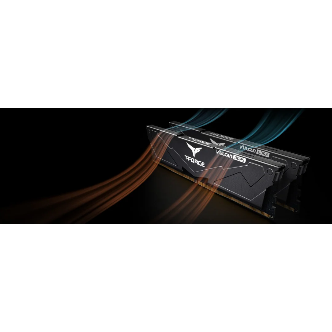 T-Force Vulcan 16GB 1x16G DDR5 5200MT/s CL40 FLBD516G5200HC40C01 Desktop Memory - Image 4
