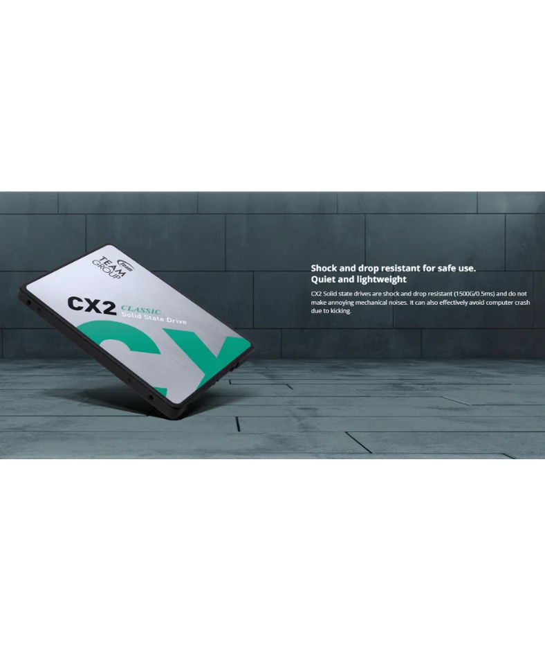 TeamGroup CX2 1TB 2.5" Solid State Drive T253X6001T0C101 - Image 4