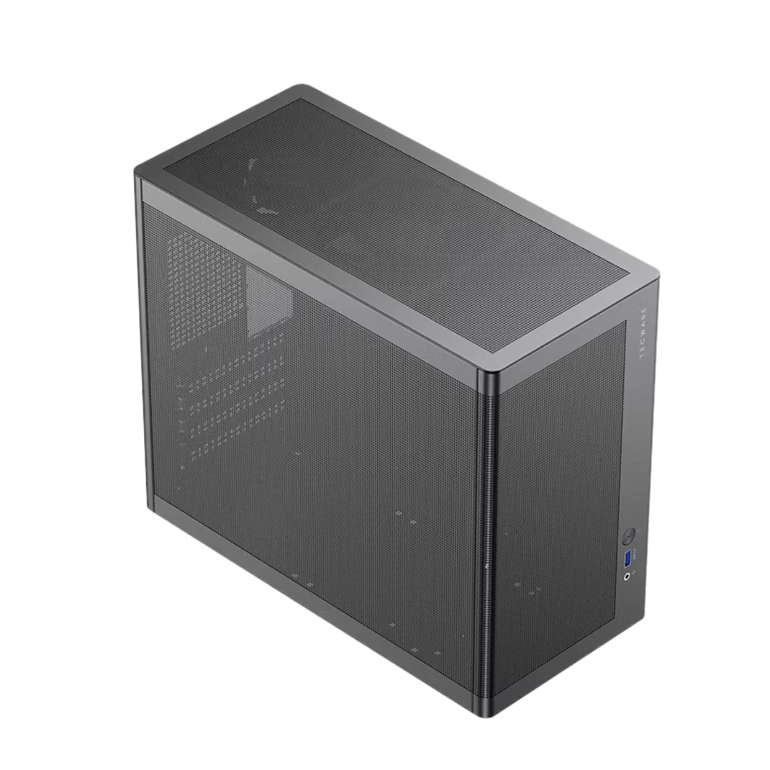 Tecware Fusion AIR M2 BLACK mATX Case - Image 2