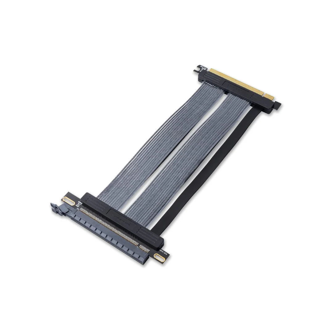 Tecware GPU PCIE Riser Cable 4.0 20cm 180 Degree Angle - Image 2