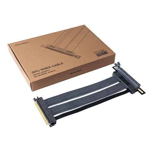 Tecware GPU Riser Cable PCIE 4.0 20cm 90 Degree Angle