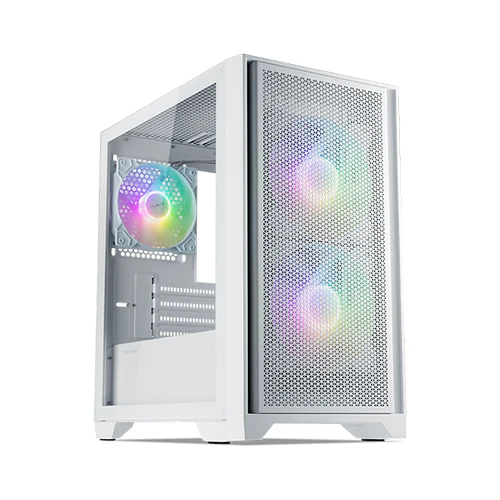 Tecware NEO M2 Omni 2025 TG mATX with 2X140mm 1X120mm Fans ( Black | White ) - Image 2