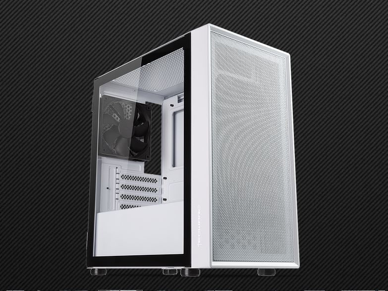Tecware Nexus Air M2 Mesh TG mATX Case (3x120mm Fan included) Black | White - Image 3