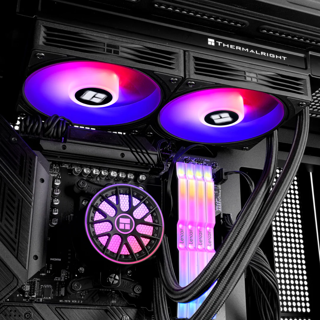 Thermalright Aqua Elite 240 V6 ARGB CPU Liquid Cooler ( Black | White ) - Image 4