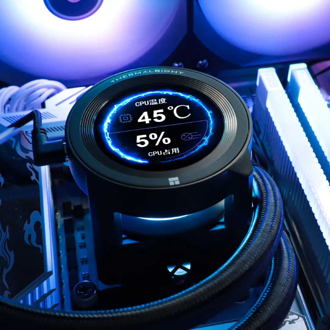 Thermalright Core Vision 360 Black CPU Liquid Cooler - Image 4