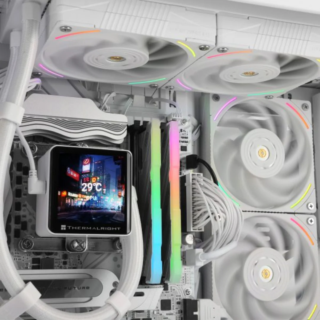 THERMALRIGHT FROZEN VISION 240 WHITE ARGB TL-K12W - Image 4