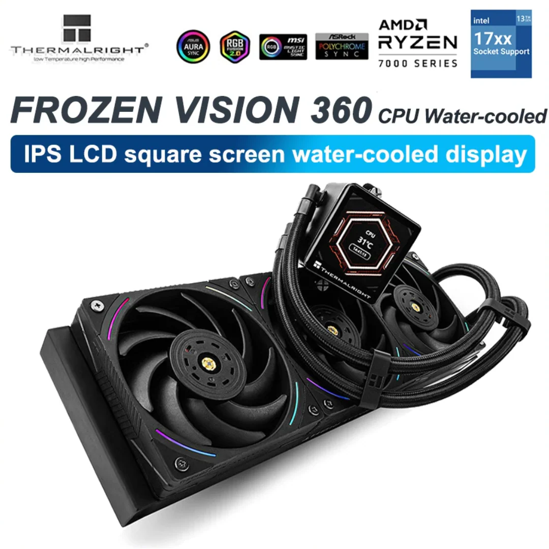 Thermalright  Frozen Vision 360 ARGB Black TL-K12 CPU Liquid Cooler - Image 4