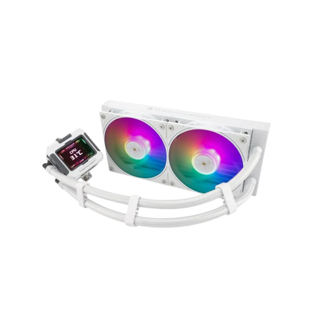 Thermalright Frozen Warframe 240 ARGB White TL-P12W-S CPU Liquid Cooler - Image 2