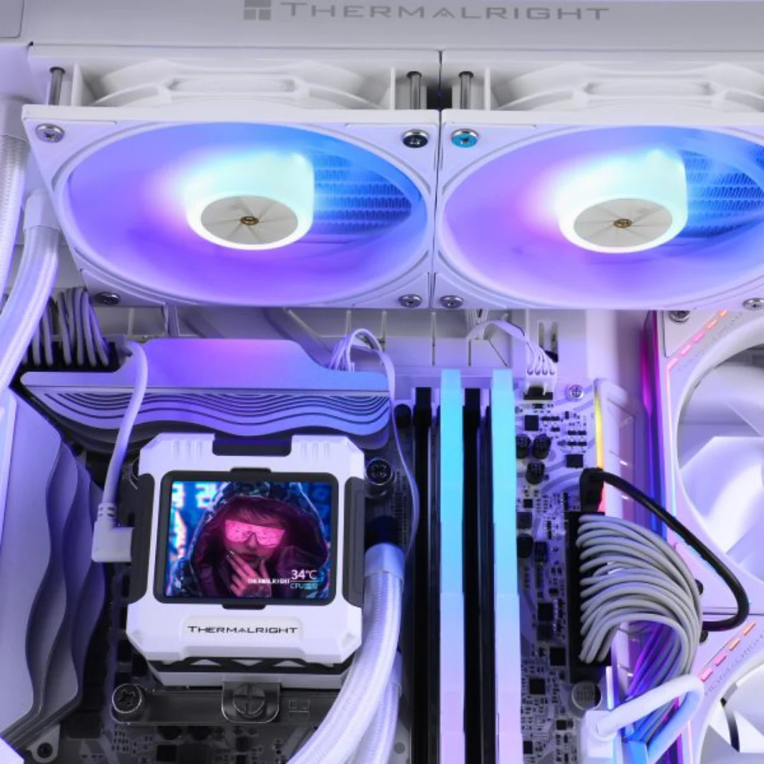 Thermalright Frozen Warframe 240 ARGB White TL-P12W-S CPU Liquid Cooler - Image 3