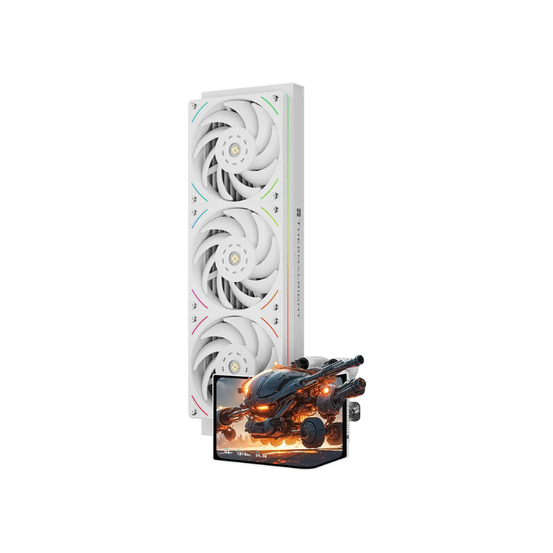 Thermalright Levita Vision 360 UB ARGB CPU Liquid Cooler (Black | White) - Image 2