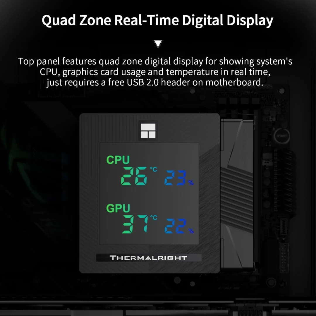 Thermalright Phantom Spirit 120 Evo Digital CPU Air Cooler - Image 2