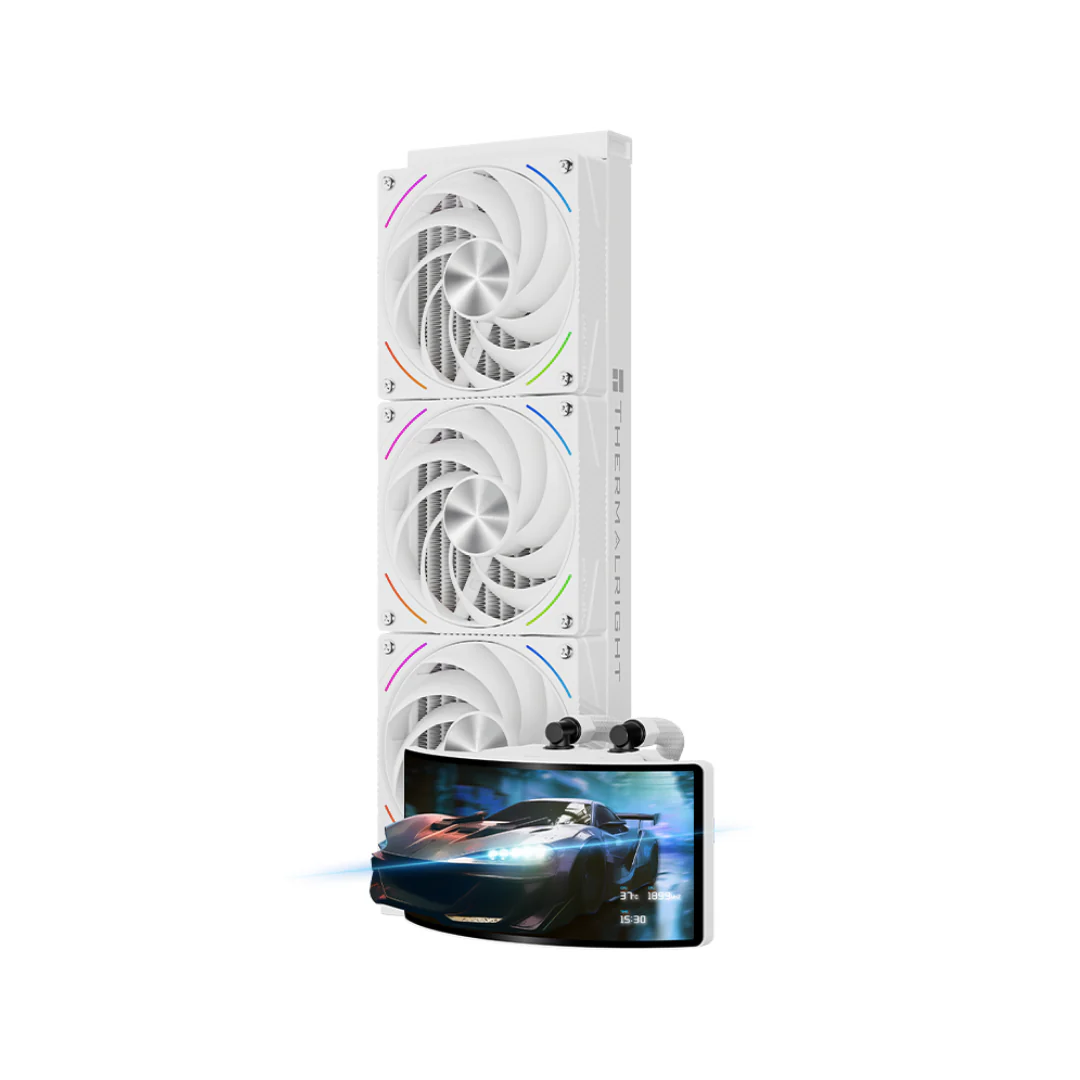 Thermalright Rainbow Vision 360 Turbo ARGB CPU Liquid Cooler (Black | White) - Image 2