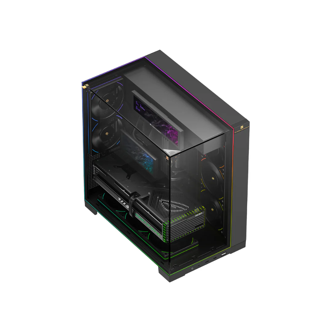 Thermalright TL-A70 Vision Panoramic ATX Case (Black | White)