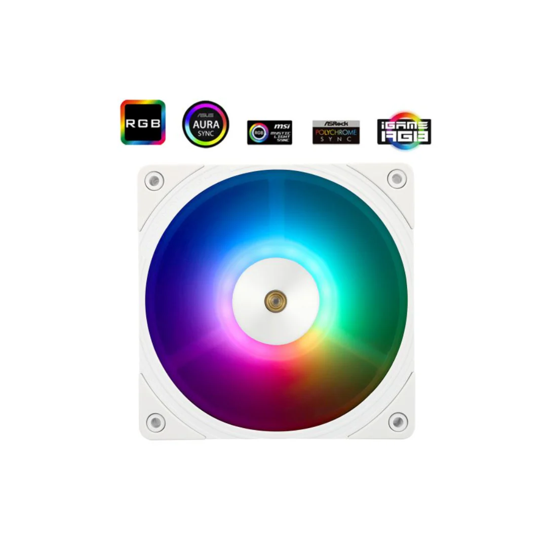 Thermalright TL-B12W-S White ARGB Fan High RPM 2150 RPM - Image 4
