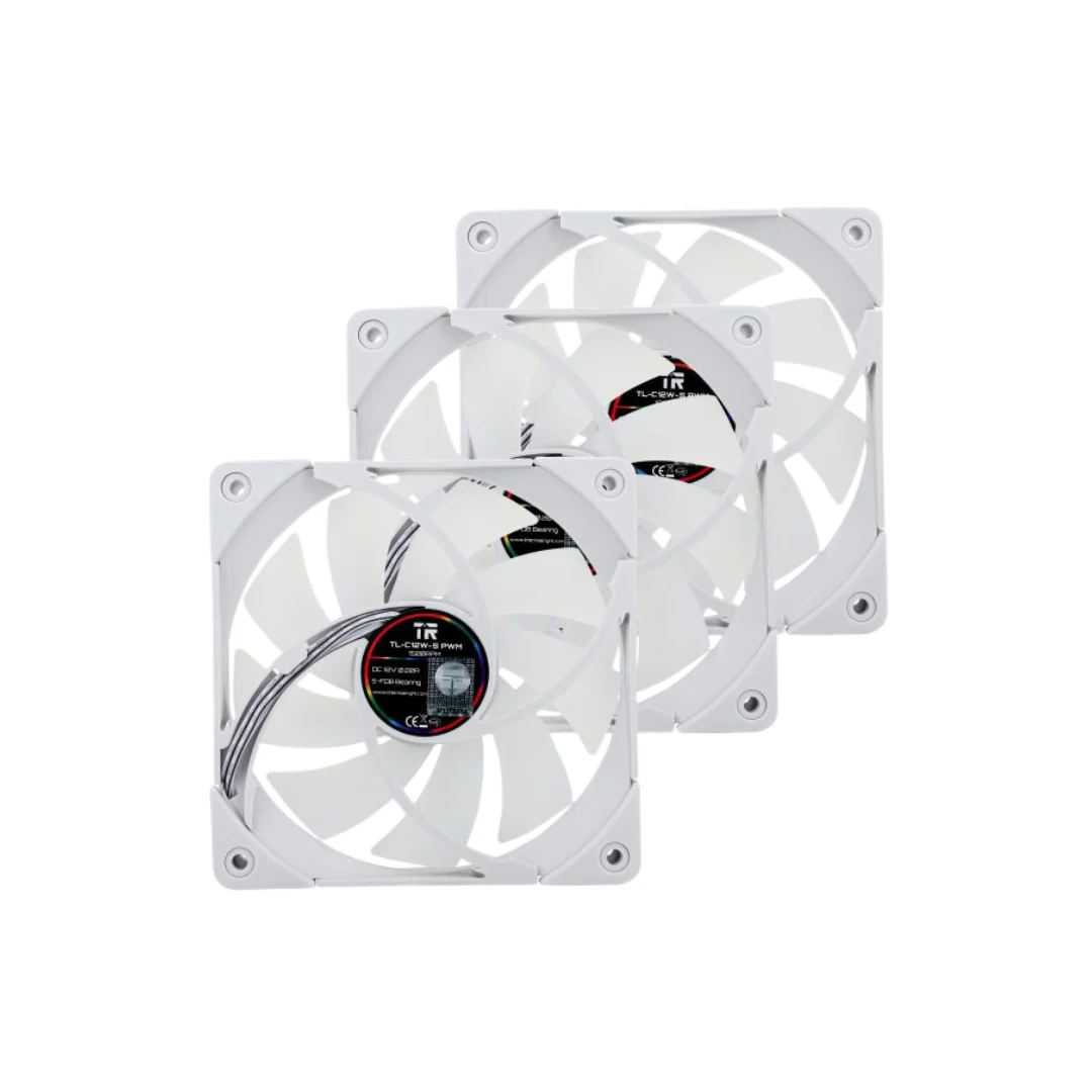 Thermalright TL-C12W-S V3 X3 White 3-Pack ARGB Fan - Image 2