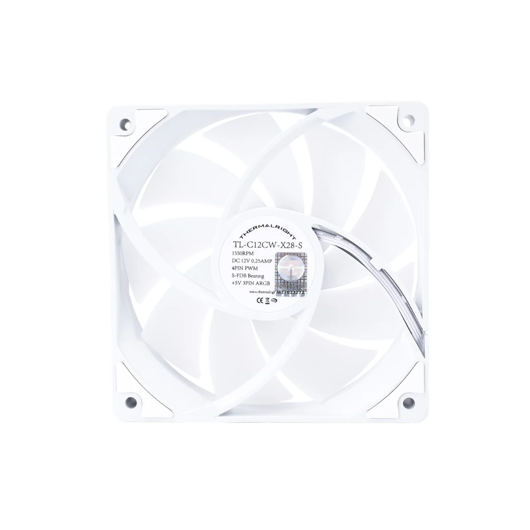 Thermalright TL-C12CW-X28-S White ARGB Fan - Image 3