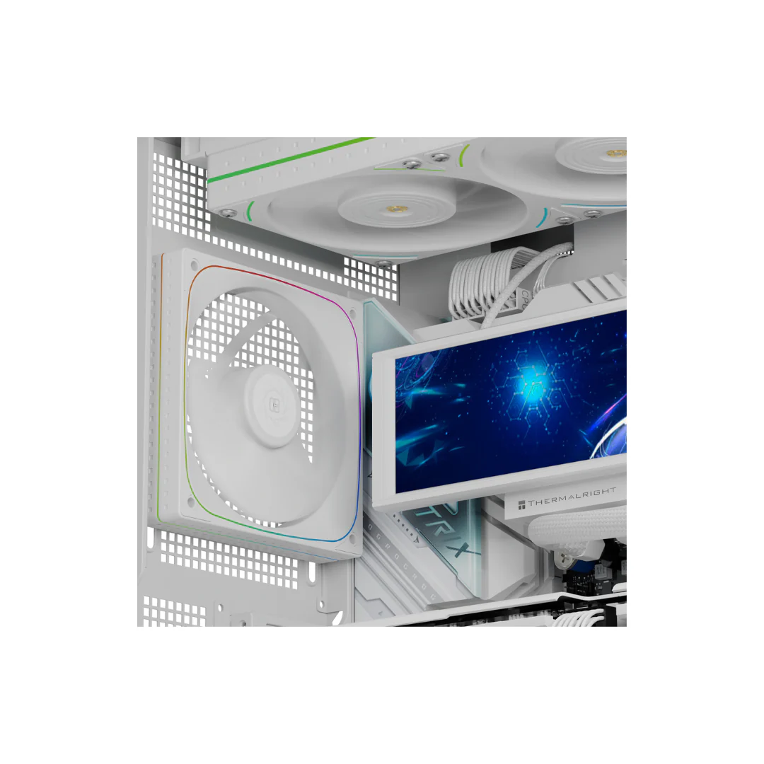 Thermalright TL-Q12 120MM ARGB Fan ( Black | White ) - Image 4