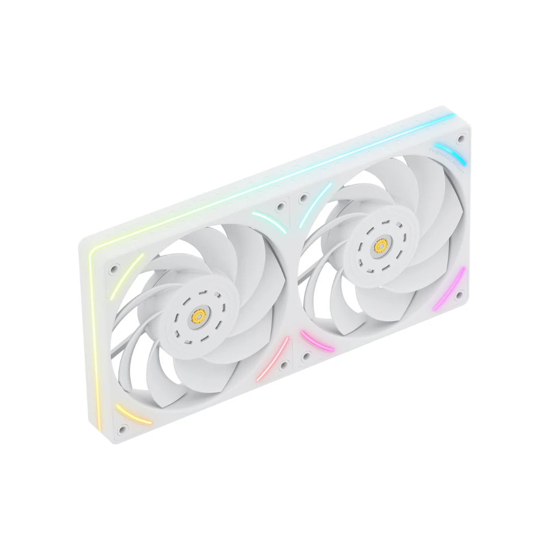 Thermalright TL-UB24R 240mm Single Frame ARGB Reverse Fan (Black/White) - Image 2