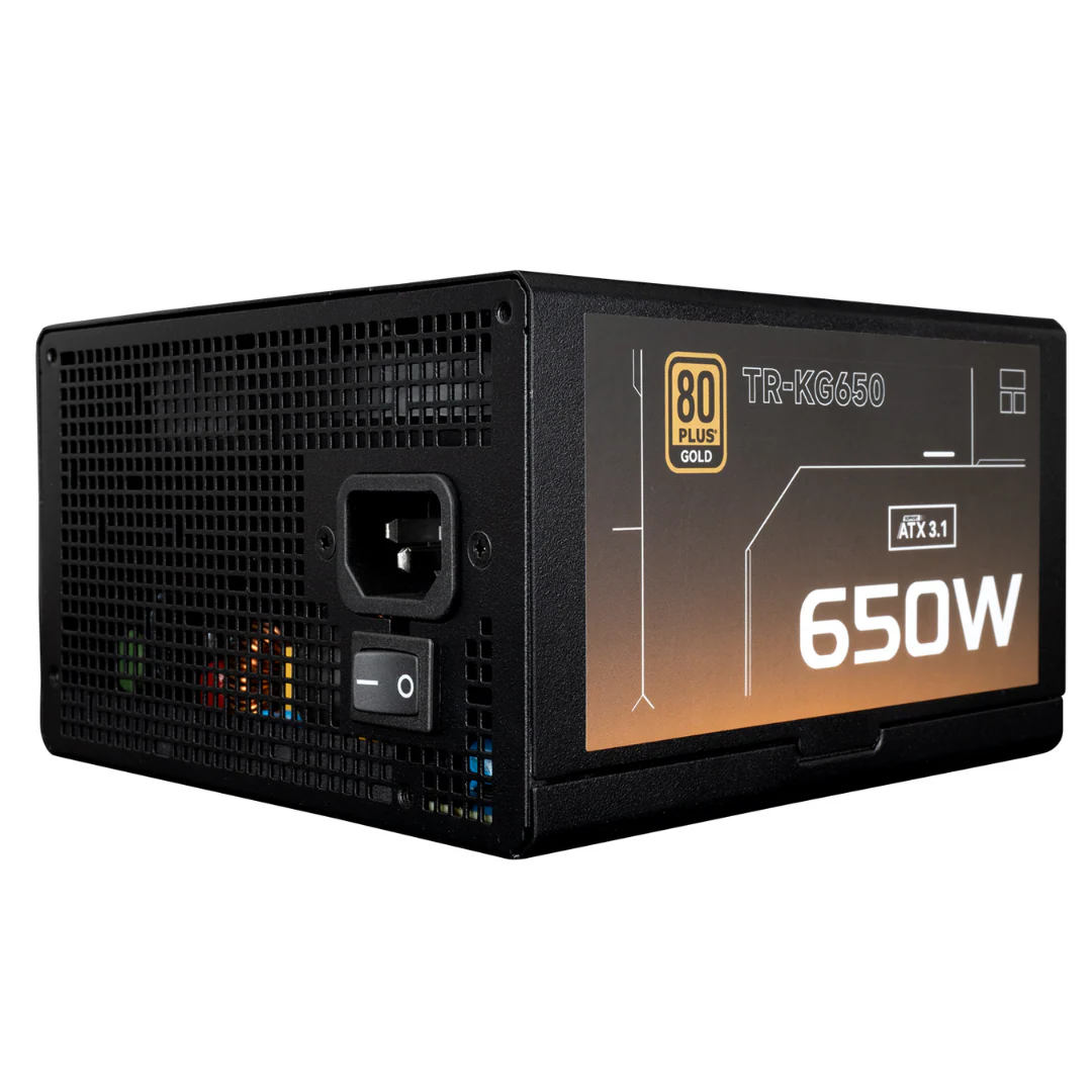 Thermalright TR-KG650 650W 80+ Gold ATX 3.1 Full Modular Power Supply (Black | White) - Image 2