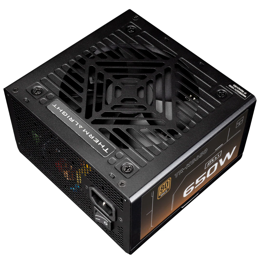 Thermalright TR-KG650 650W 80+ Gold ATX 3.1 Full Modular Power Supply (Black | White) - Image 3