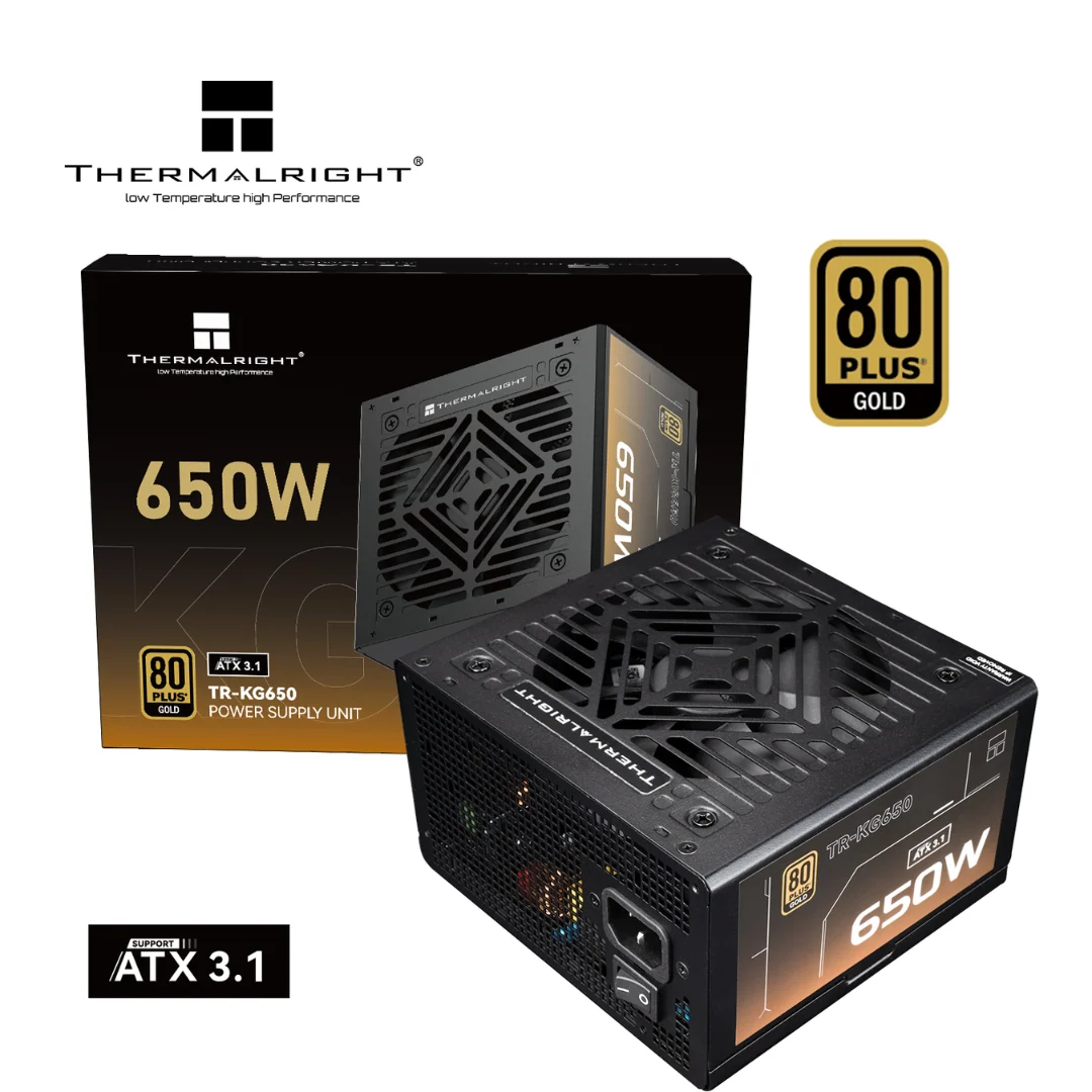 Thermalright TR-KG650 650W 80+ Gold ATX 3.1 Full Modular Power Supply (Black | White) - Image 4
