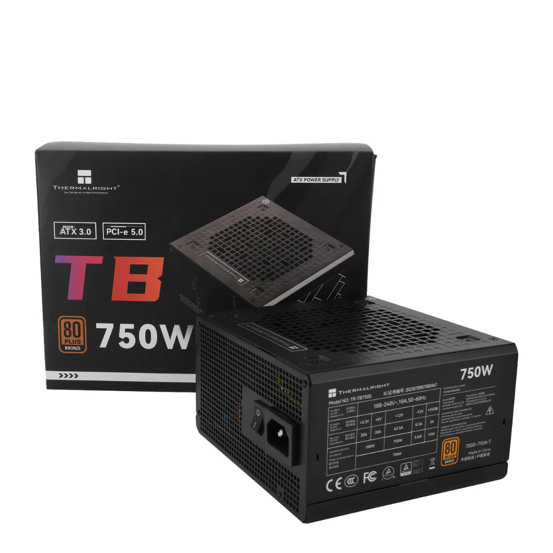 Thermalright ( TR-TB650S 650W | TR-TB750S 750W ) 80+ Bronze ATX3.0 Power Supply - Image 2