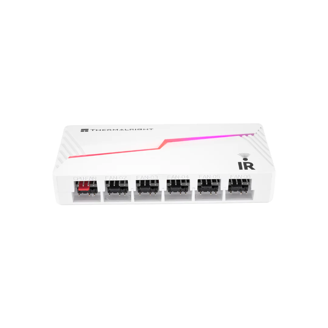 Thermalright X12 IR 12-Port ARGB and PWM Fan HUB White - Image 2