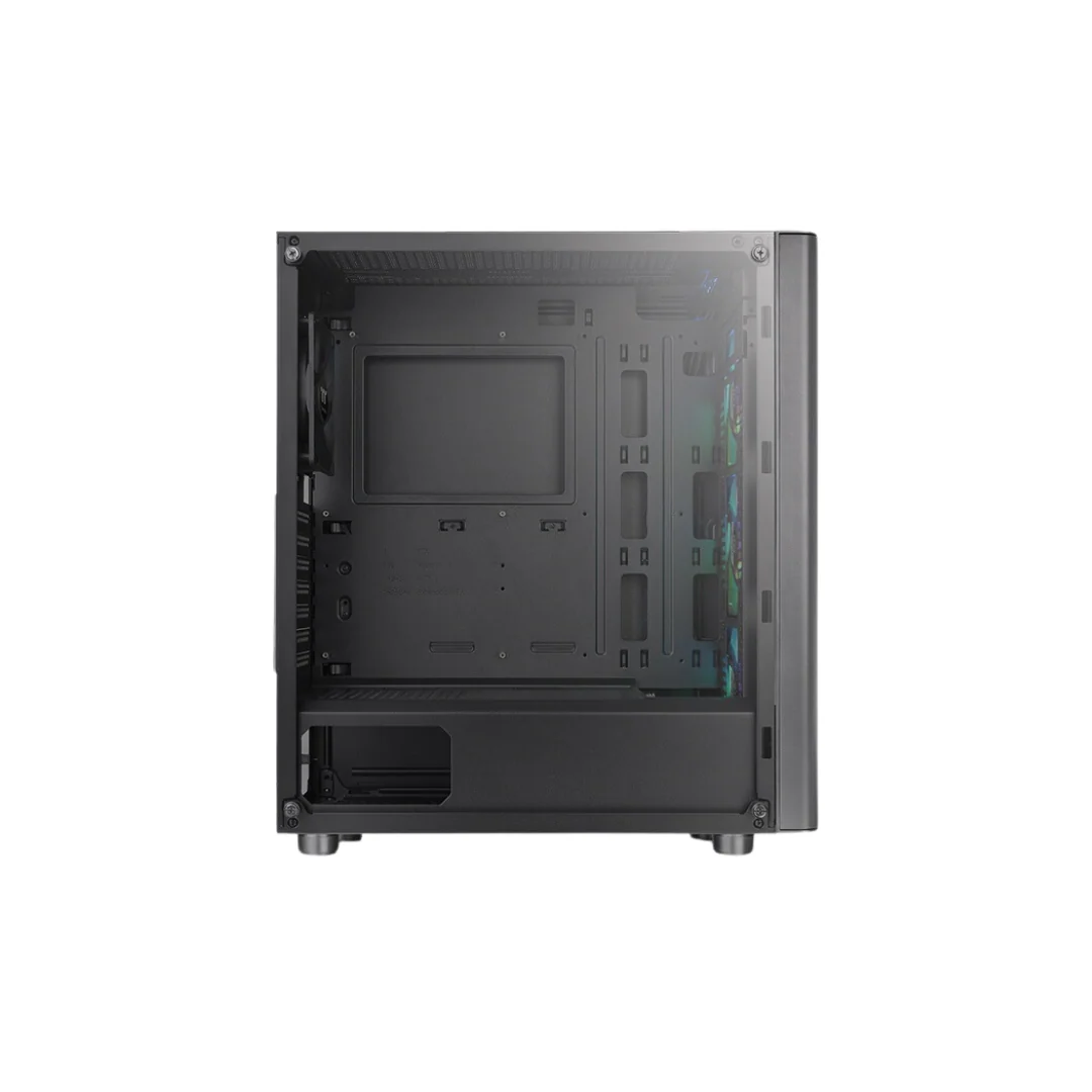 Thermaltake V250 AIR (Mesh) TG ARGB BLACK Mid Tower ATX Case CA-1Q5-00M1WN-03 (w/ 3 x 120mm ARGB BLK +  1 x 120mm BLK Fan) - Image 2