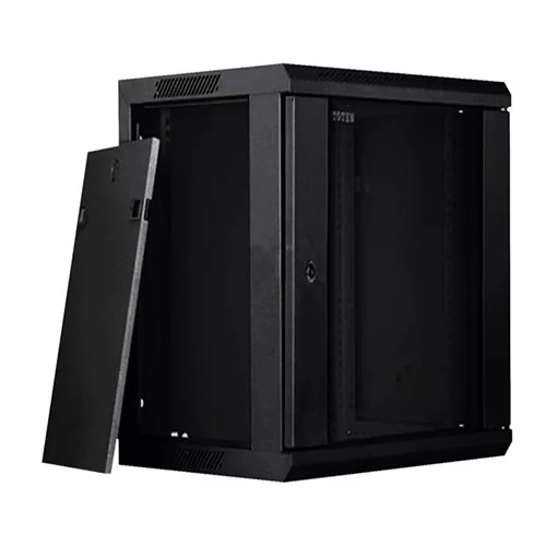Toten 15U Rack / Cabinet RAL9004SN Tempered Glass Door P2.6615.9001